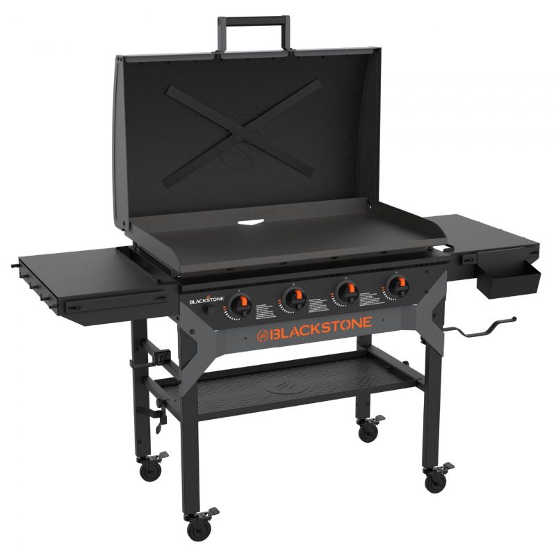 Blackstone 36" Iron Forged Griddle mit 4 Brennern inkl. Deckel